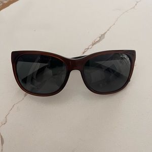 Burberry Brown Frame With rubber black textured blueberry signatured logo
